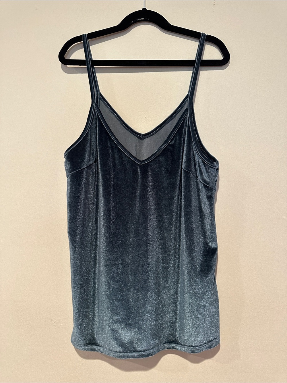 Amazon Women's Velvet V-Neck Cami Tank Top